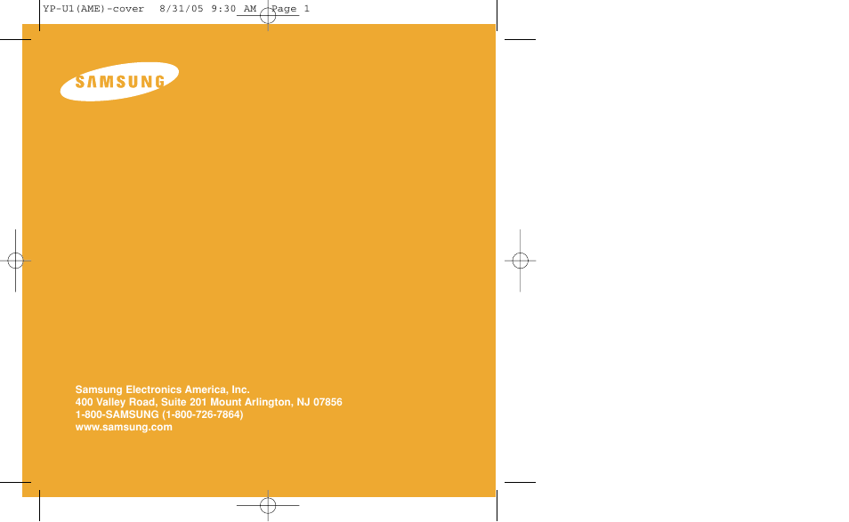 Yp-u1 | Samsung YP-U1Z-XAP User Manual | Page 64 / 64