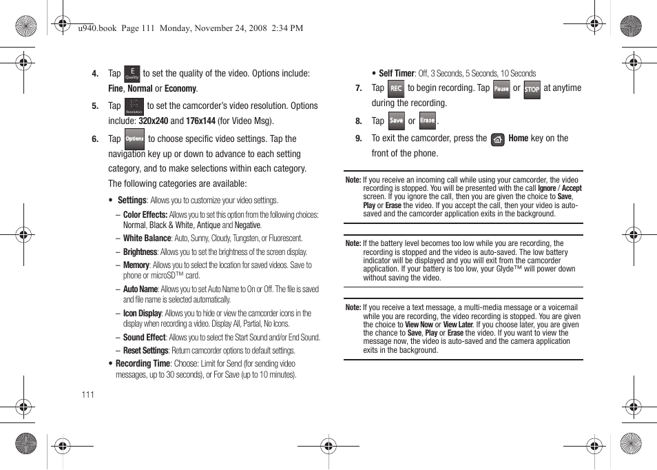 Samsung SCH-U940DBAVZW User Manual | Page 114 / 156