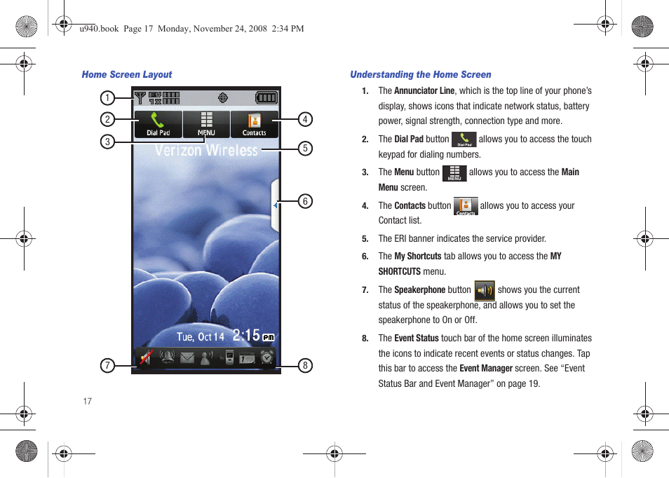 Samsung SCH-U940DBAVZW User Manual | Page 20 / 156