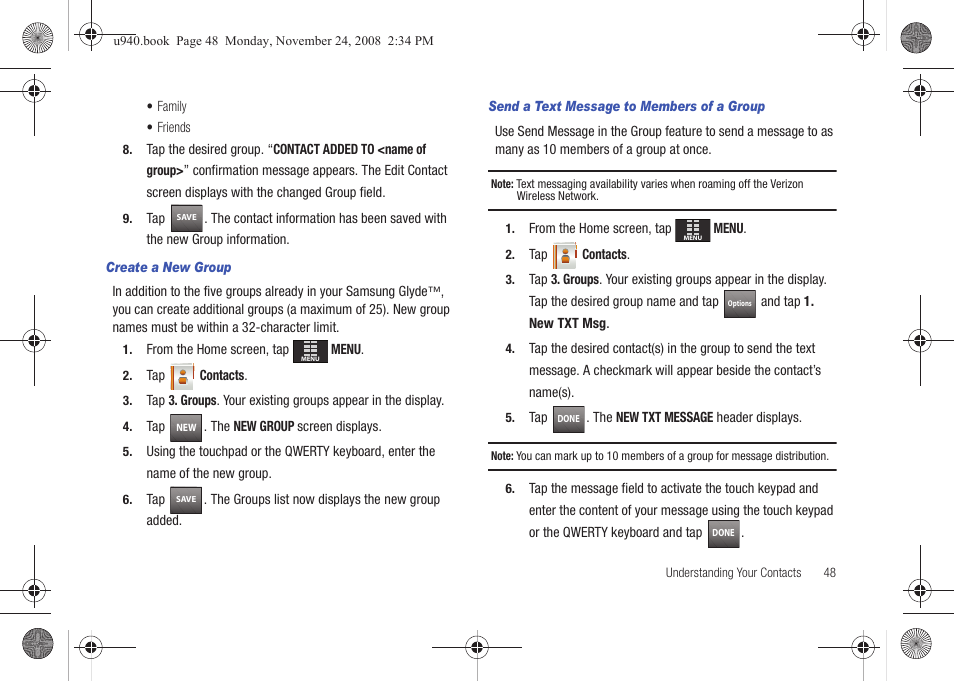 Samsung SCH-U940DBAVZW User Manual | Page 51 / 156