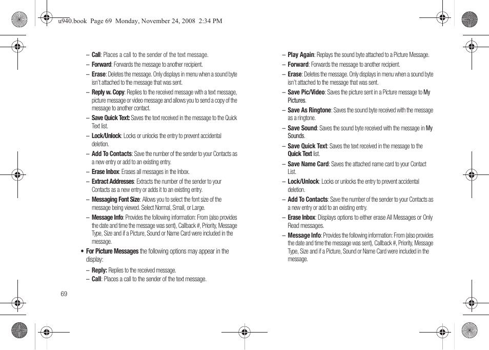 Samsung SCH-U940DBAVZW User Manual | Page 72 / 156