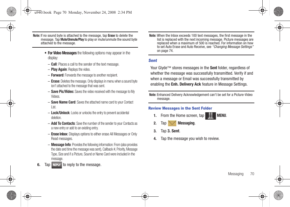 Samsung SCH-U940DBAVZW User Manual | Page 73 / 156