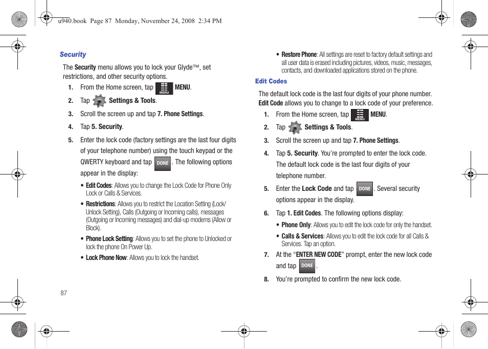 Samsung SCH-U940DBAVZW User Manual | Page 90 / 156