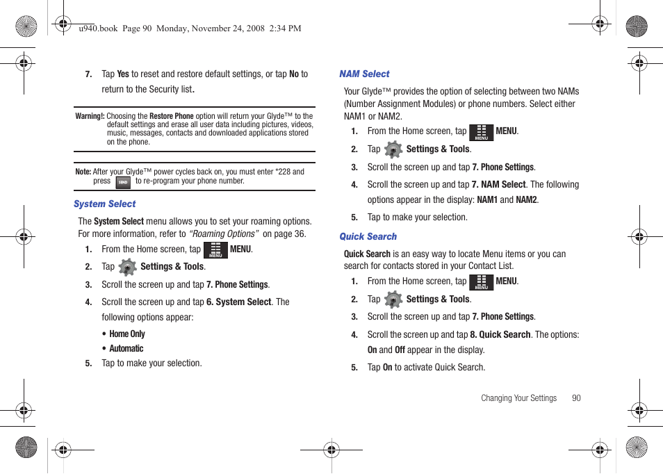 Samsung SCH-U940DBAVZW User Manual | Page 93 / 156
