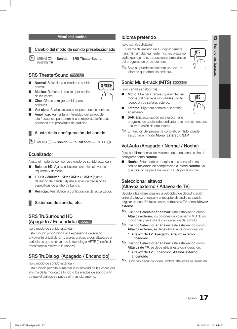Samsung LN46C600F3FXZA User Manual | Page 67 / 151