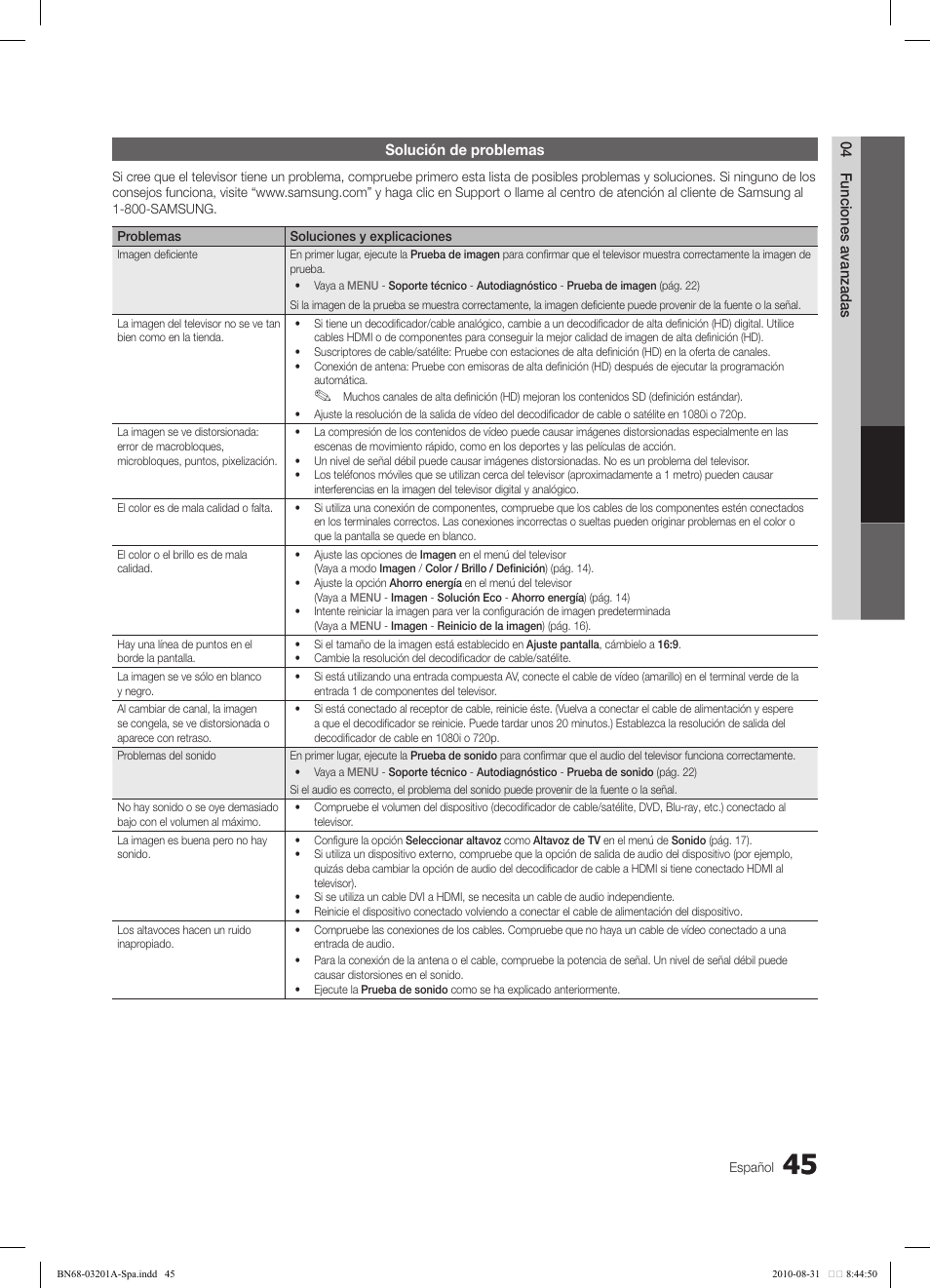 Samsung LN46C600F3FXZA User Manual | Page 95 / 151