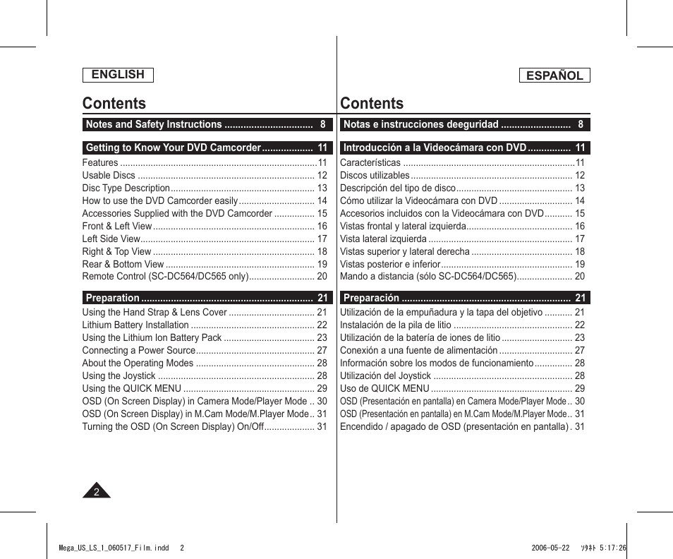 Samsung SC-DC565-XAA User Manual | Page 2 / 132