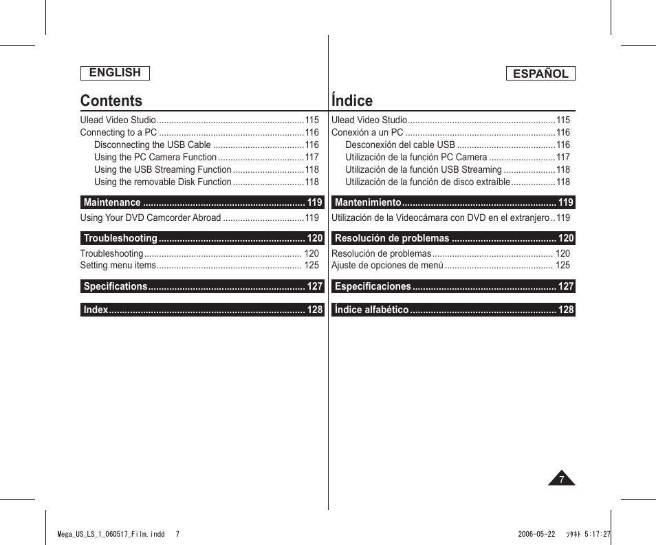 Samsung SC-DC565-XAA User Manual | Page 7 / 132