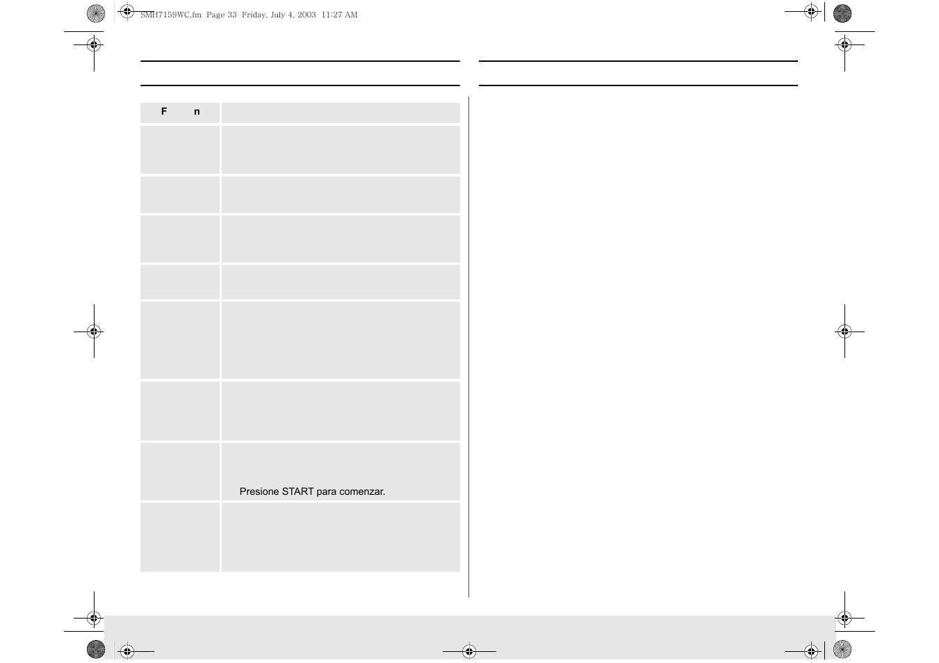 Guia rapida | Samsung SMH7159BC-XAC User Manual | Page 33 / 36