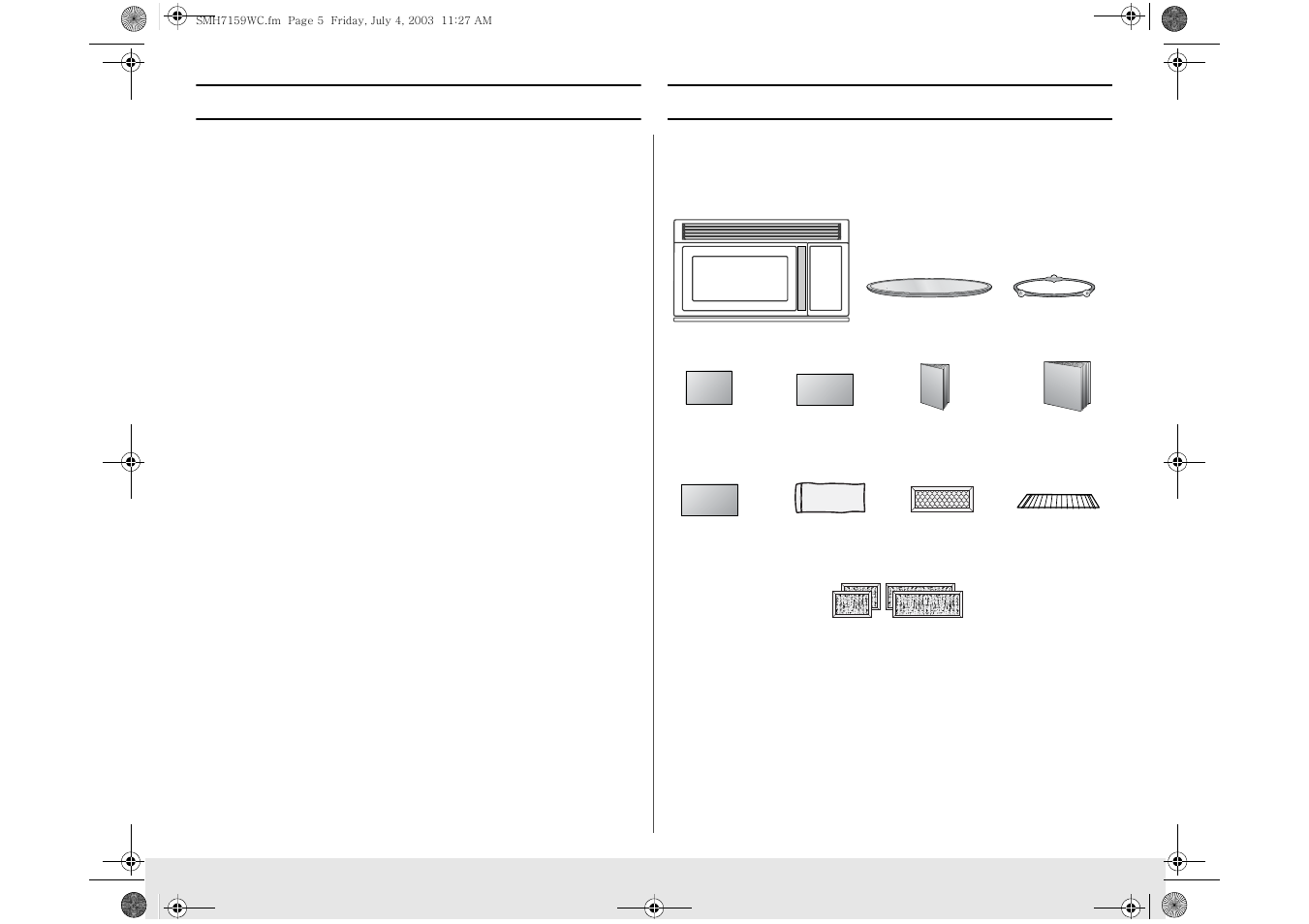 Samsung SMH7159BC-XAC User Manual | Page 5 / 36