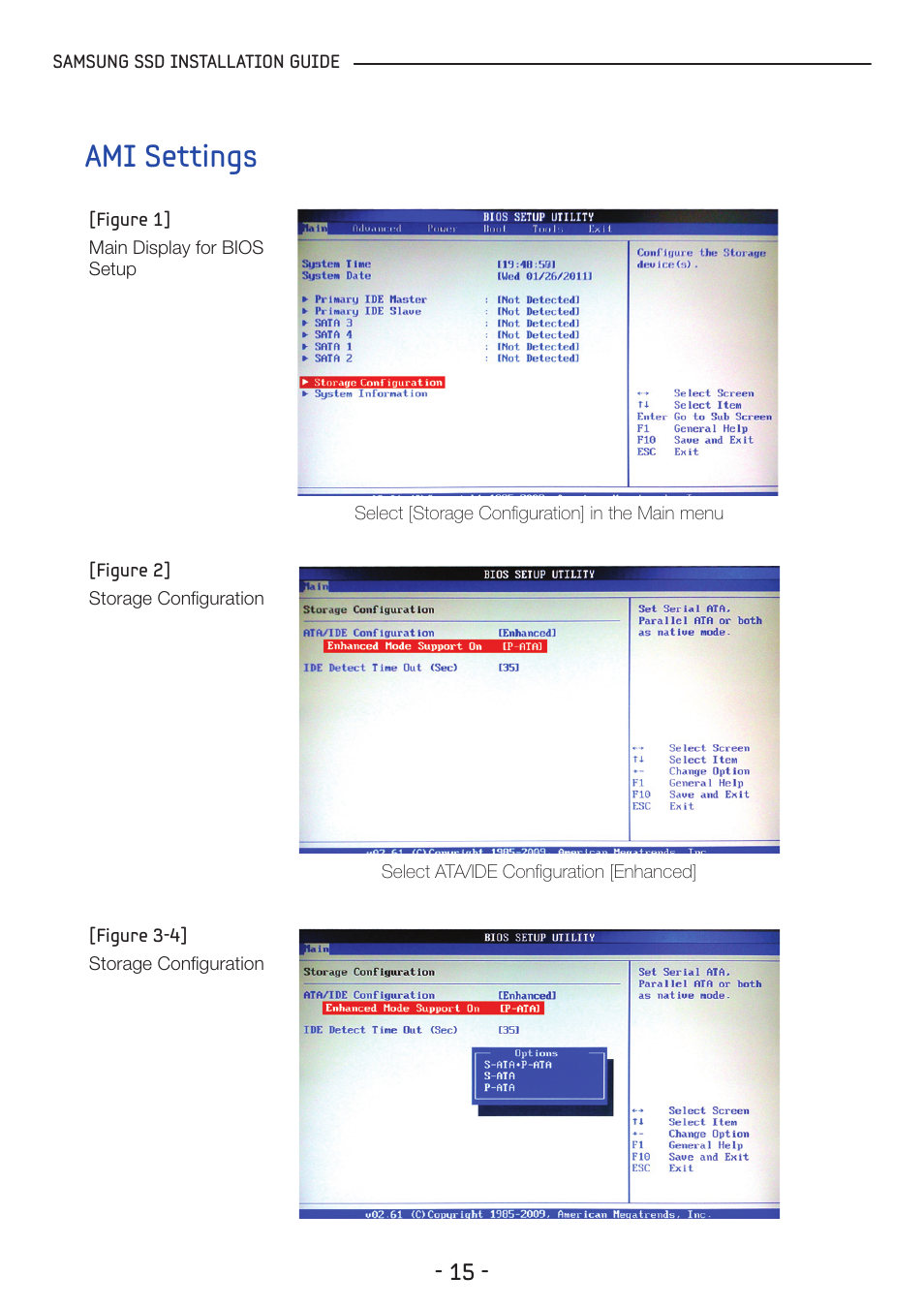 Ami settings | Samsung MZ-5PA128C-AM User Manual | Page 15 / 18