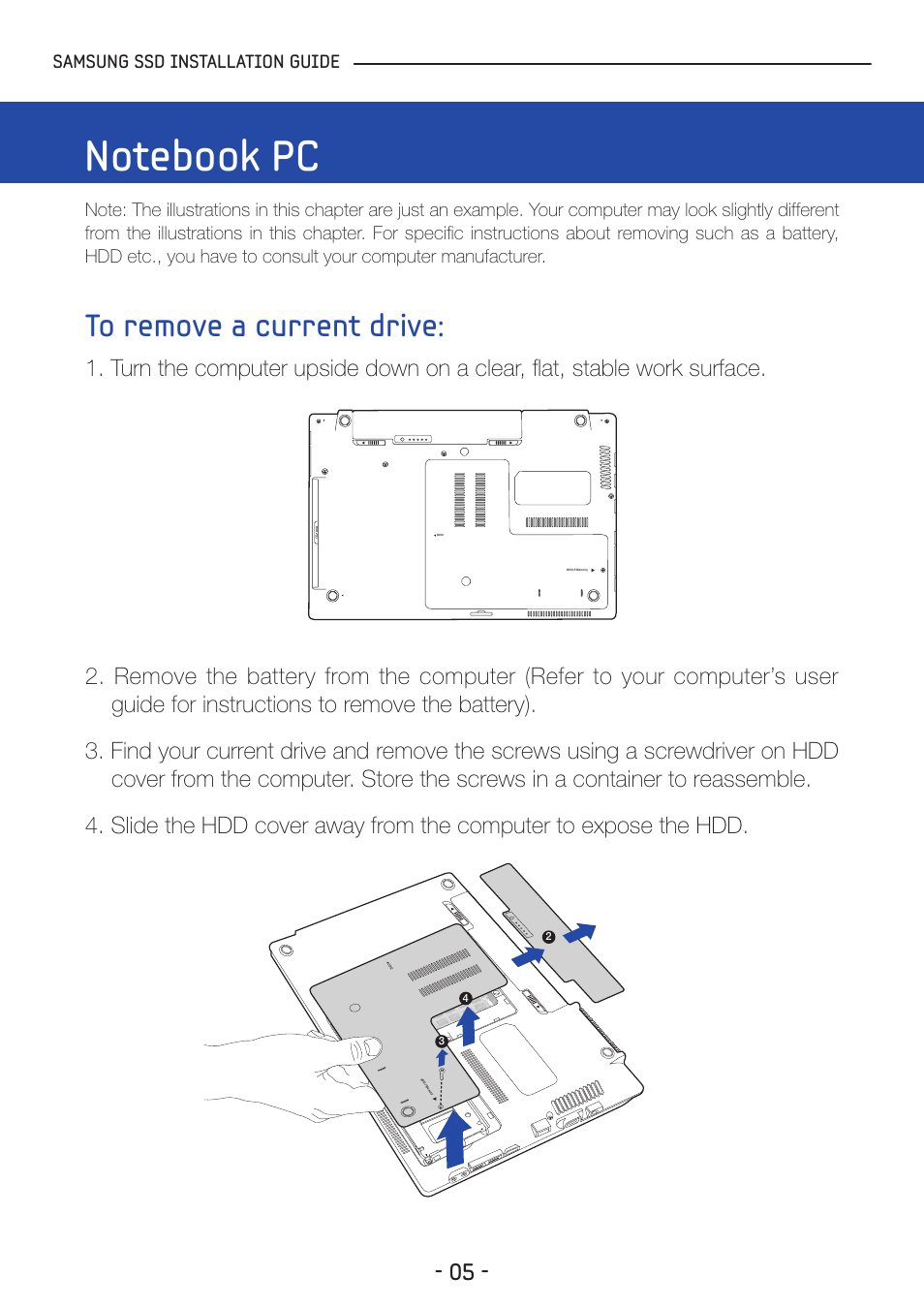 Samsung ssd installation guide | Samsung MZ-5PA128C-AM User Manual | Page 5 / 18