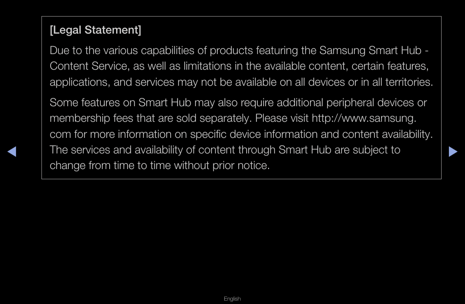 Samsung UN40D6420UFXZA User Manual | Page 261 / 303