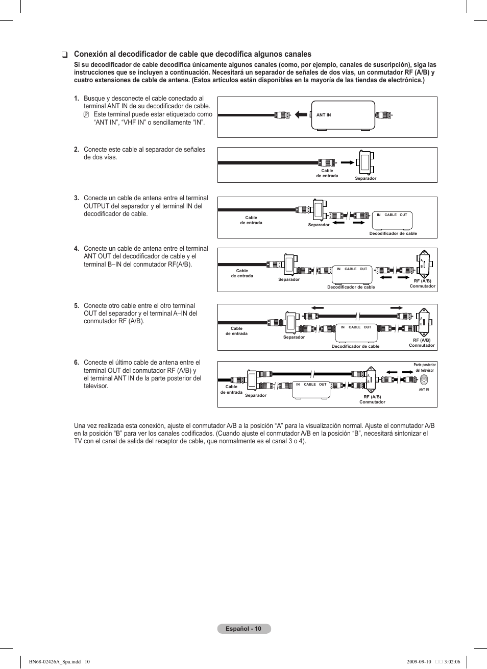 Samsung PN50B400P3DXZA User Manual | Page 51 / 125