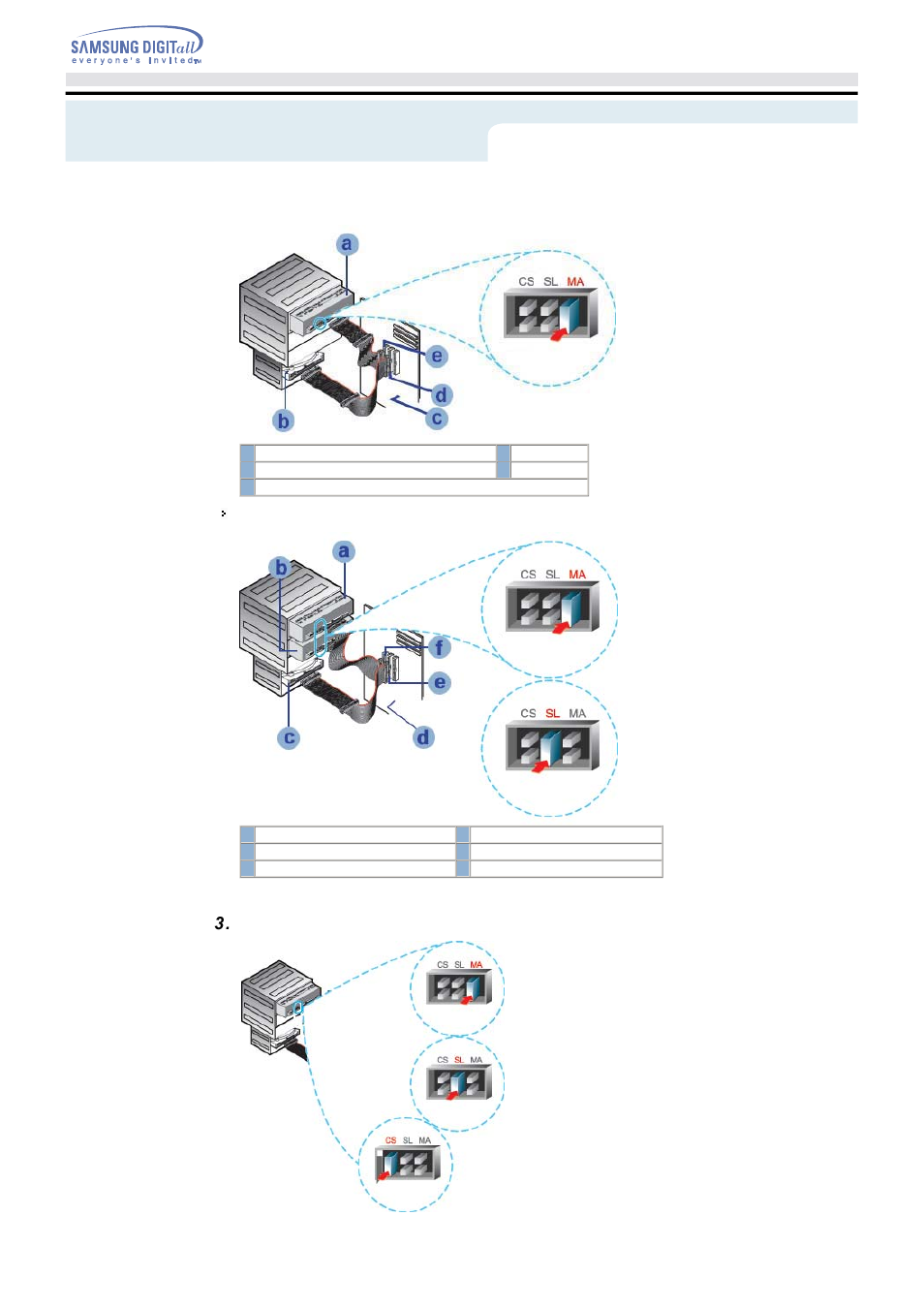 Setup | Samsung TS-H352A-WBEH User Manual | Page 11 / 20