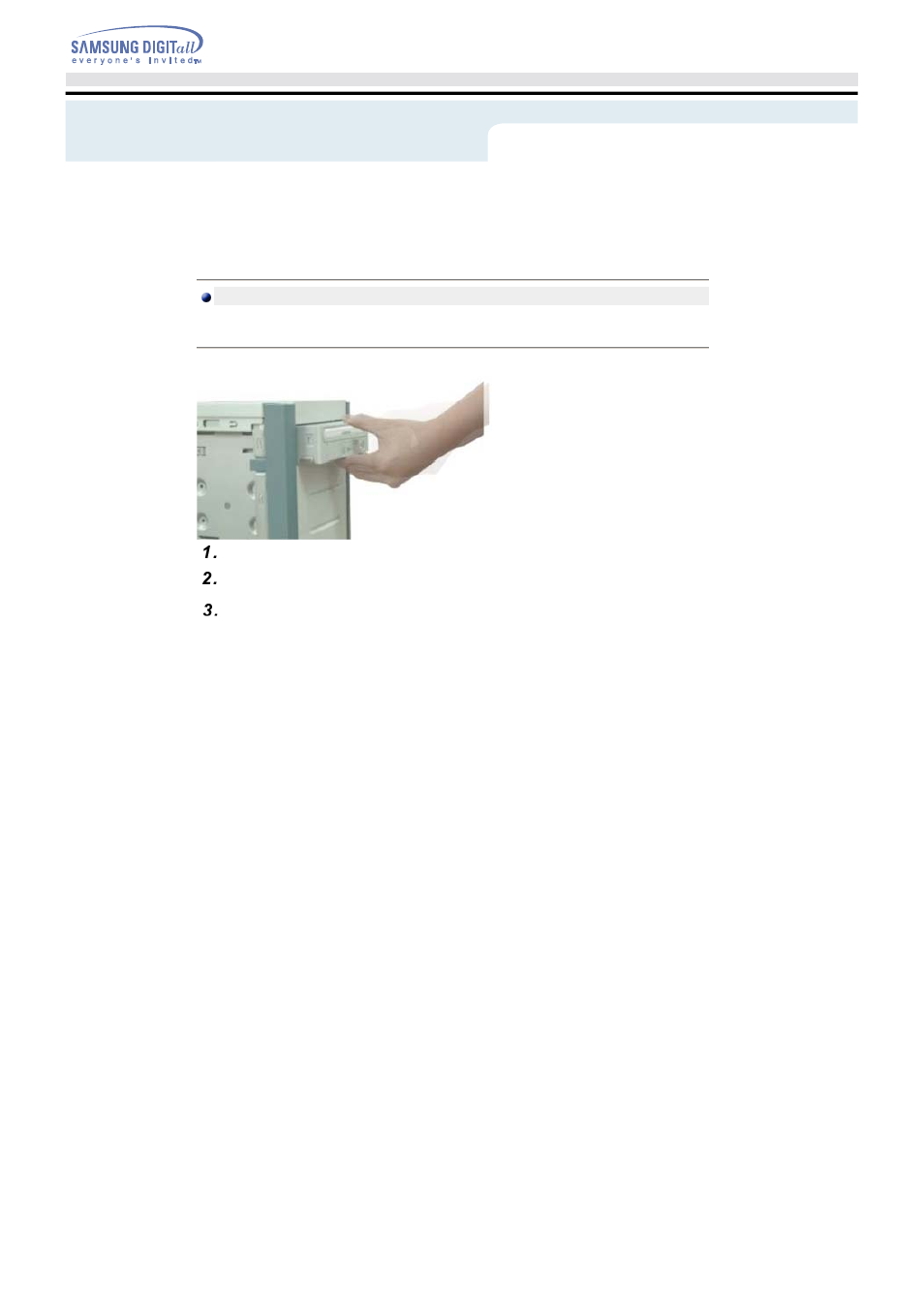Setup | Samsung TS-H352A-WBEH User Manual | Page 9 / 20