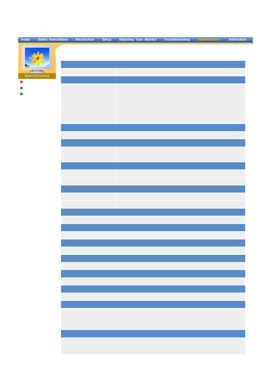 Samsung LB17KSBB User Manual | Page 64 / 85