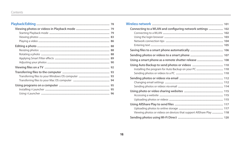 Samsung EC-WB30FZBPWUS User Manual | Page 17 / 156