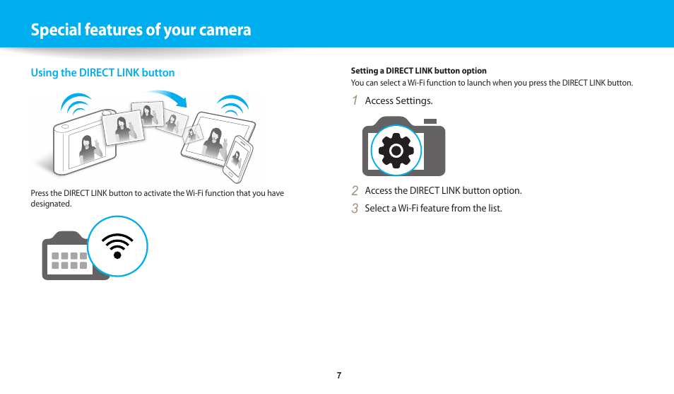 Special features of your camera | Samsung EC-WB30FZBPWUS User Manual | Page 8 / 156