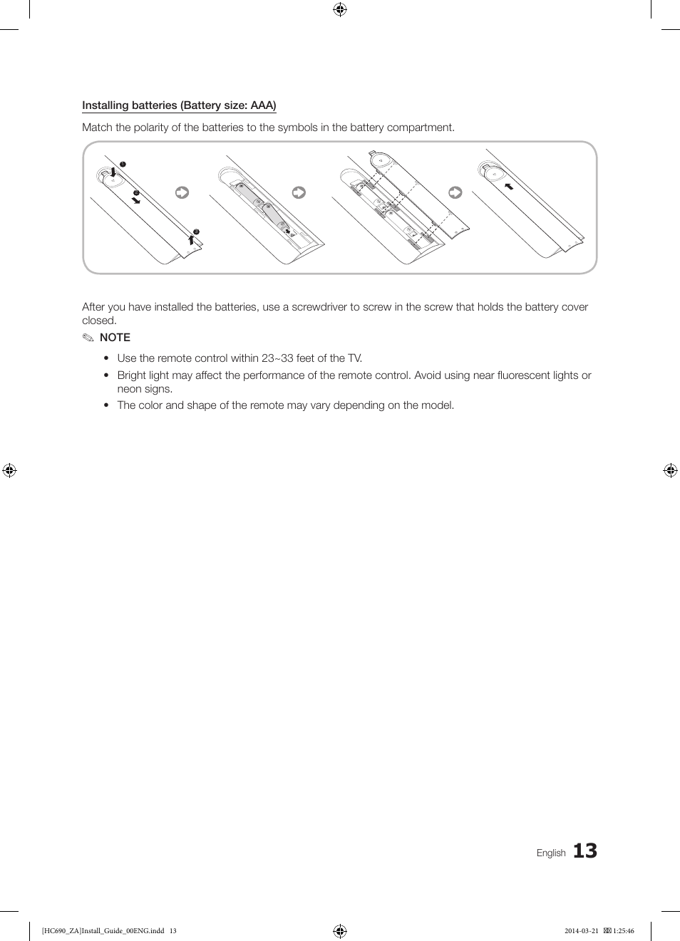 Samsung HG40NC690DFXZA User Manual | Page 13 / 53