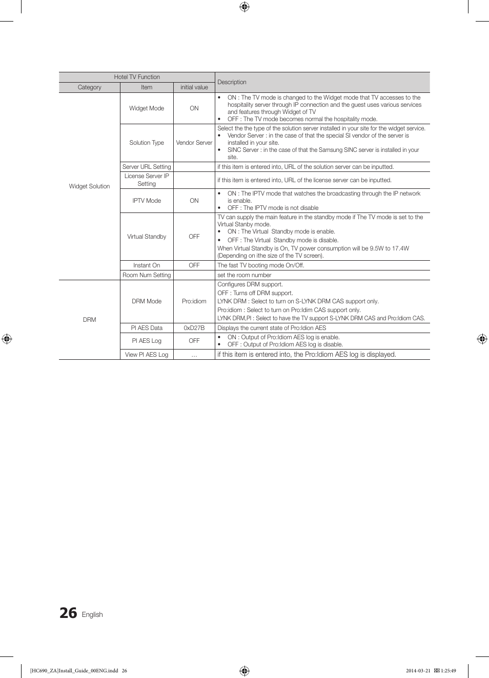 Samsung HG40NC690DFXZA User Manual | Page 26 / 53