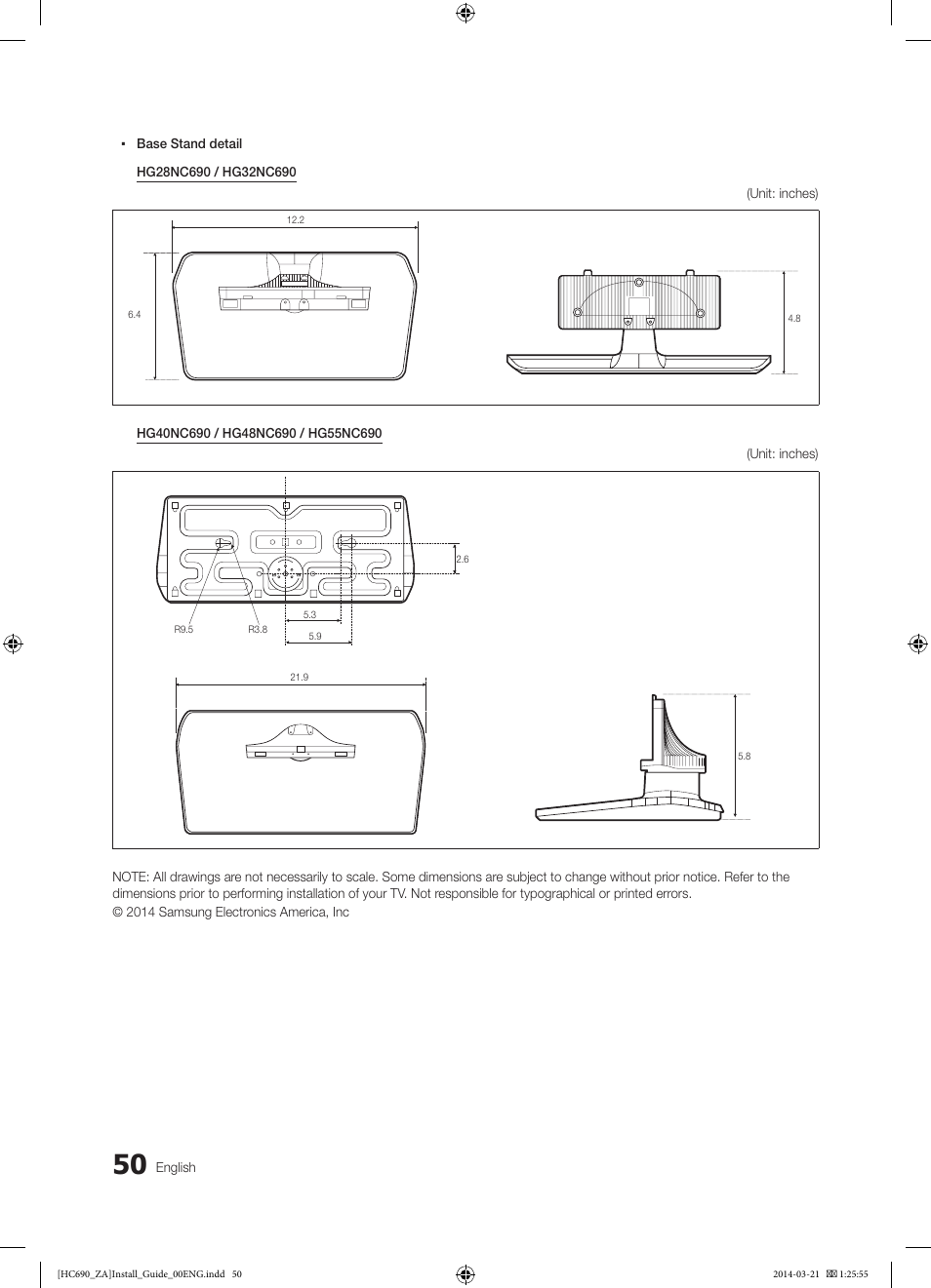 Samsung HG40NC690DFXZA User Manual | Page 50 / 53