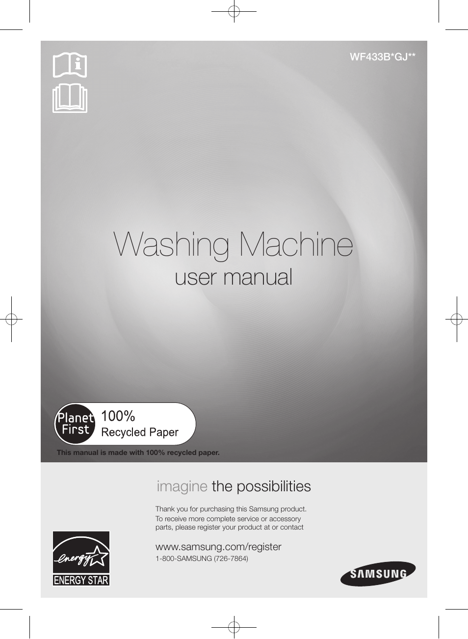 Samsung WF433BTGJWR-A2 User Manual | 144 pages
