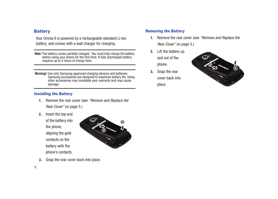 Battery | Samsung SCH-I920DAAVZW User Manual | Page 11 / 177