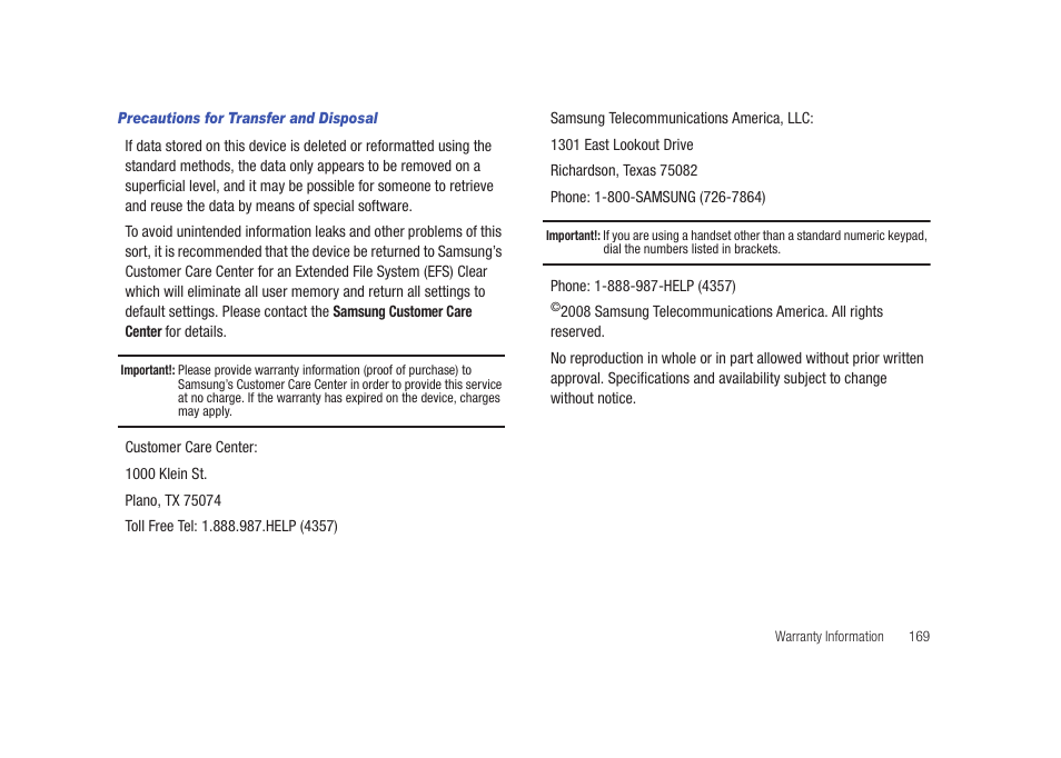 Samsung SCH-I920DAAVZW User Manual | Page 174 / 177