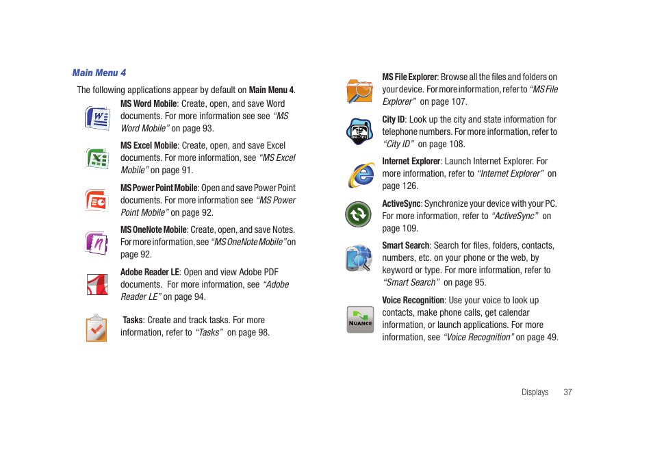 Samsung SCH-I920DAAVZW User Manual | Page 42 / 177