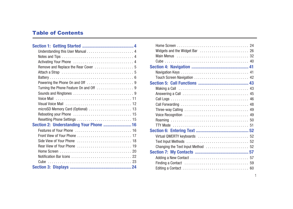 Samsung SCH-I920DAAVZW User Manual | Page 6 / 177
