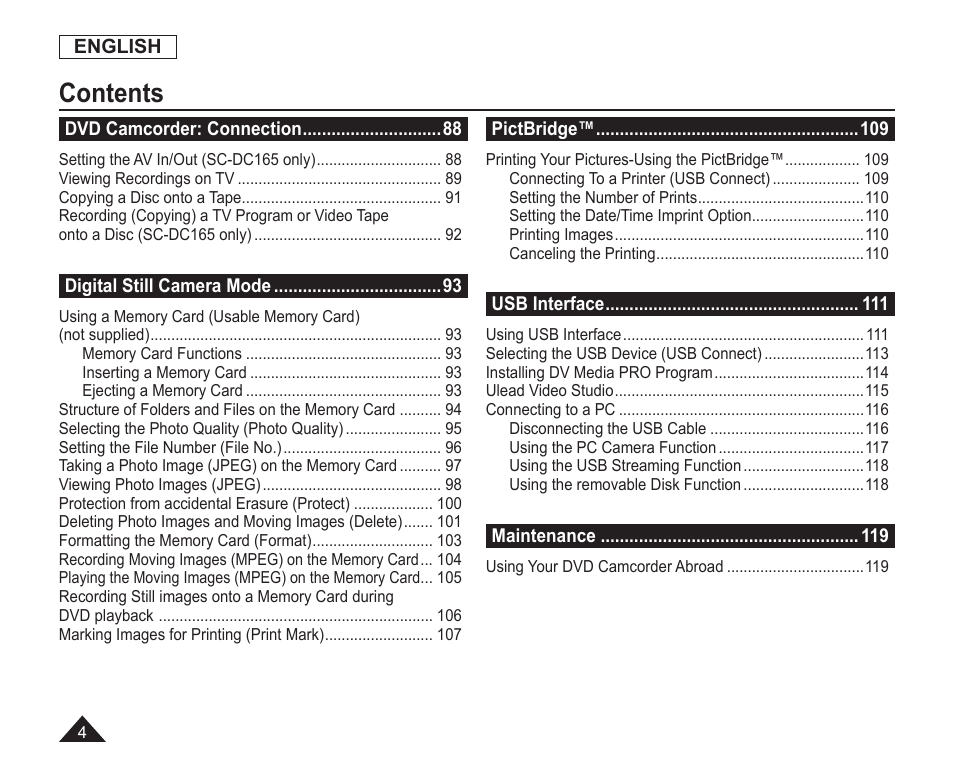 Samsung SC-DC163-XAP User Manual | Page 8 / 136