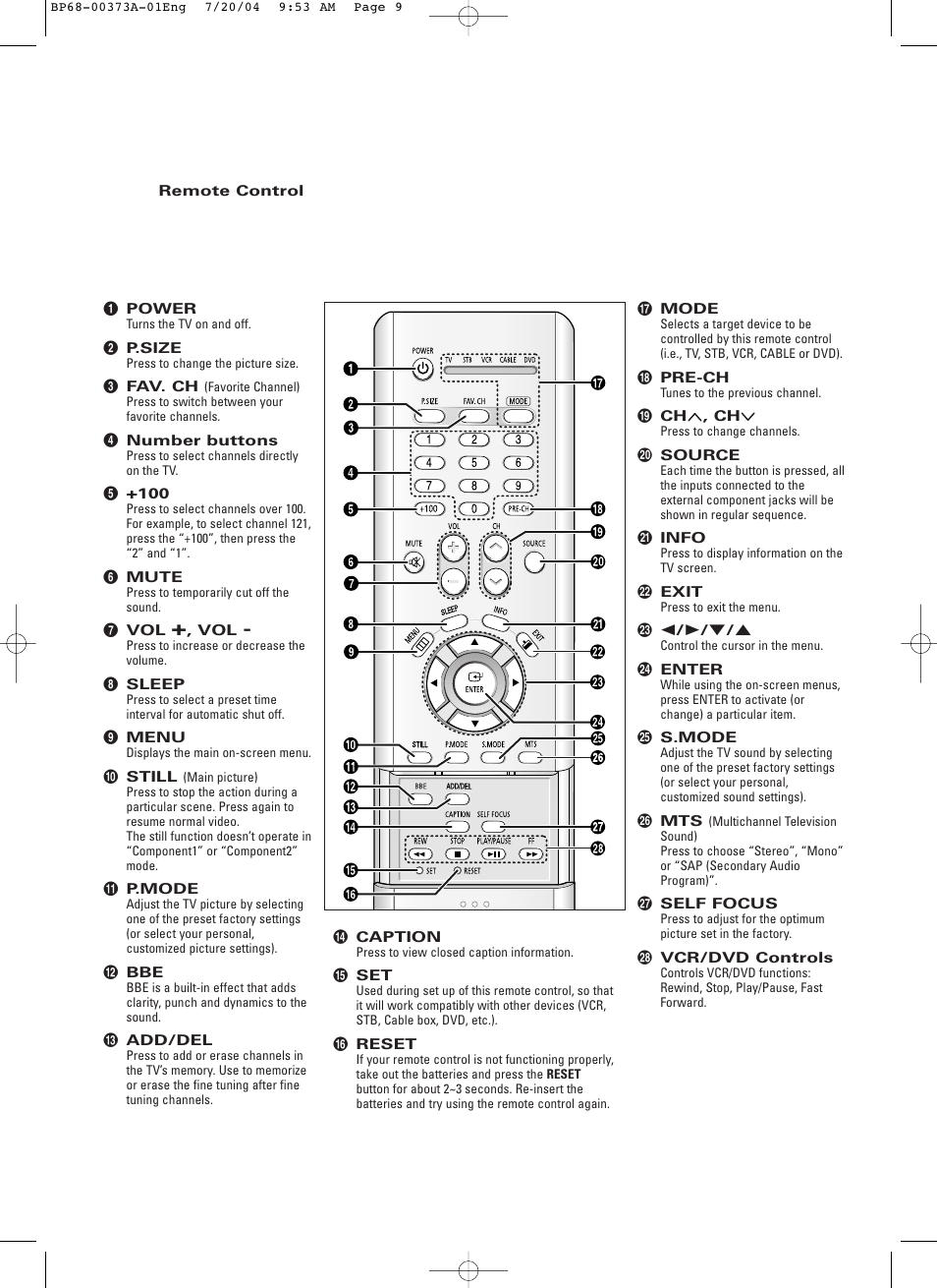 Samsung HCP4741WSC-XAA User Manual | 5 pages