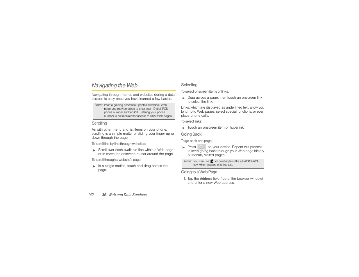 Navigating the web | Samsung SPH-M580ZKASPR User Manual | Page 156 / 230