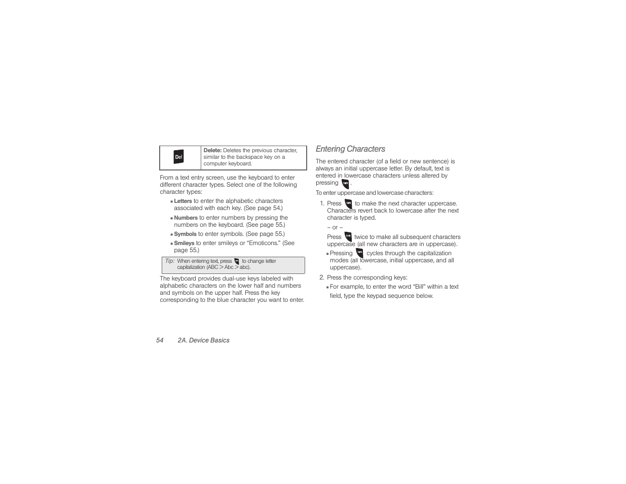 Entering characters | Samsung SPH-M580ZKASPR User Manual | Page 68 / 230