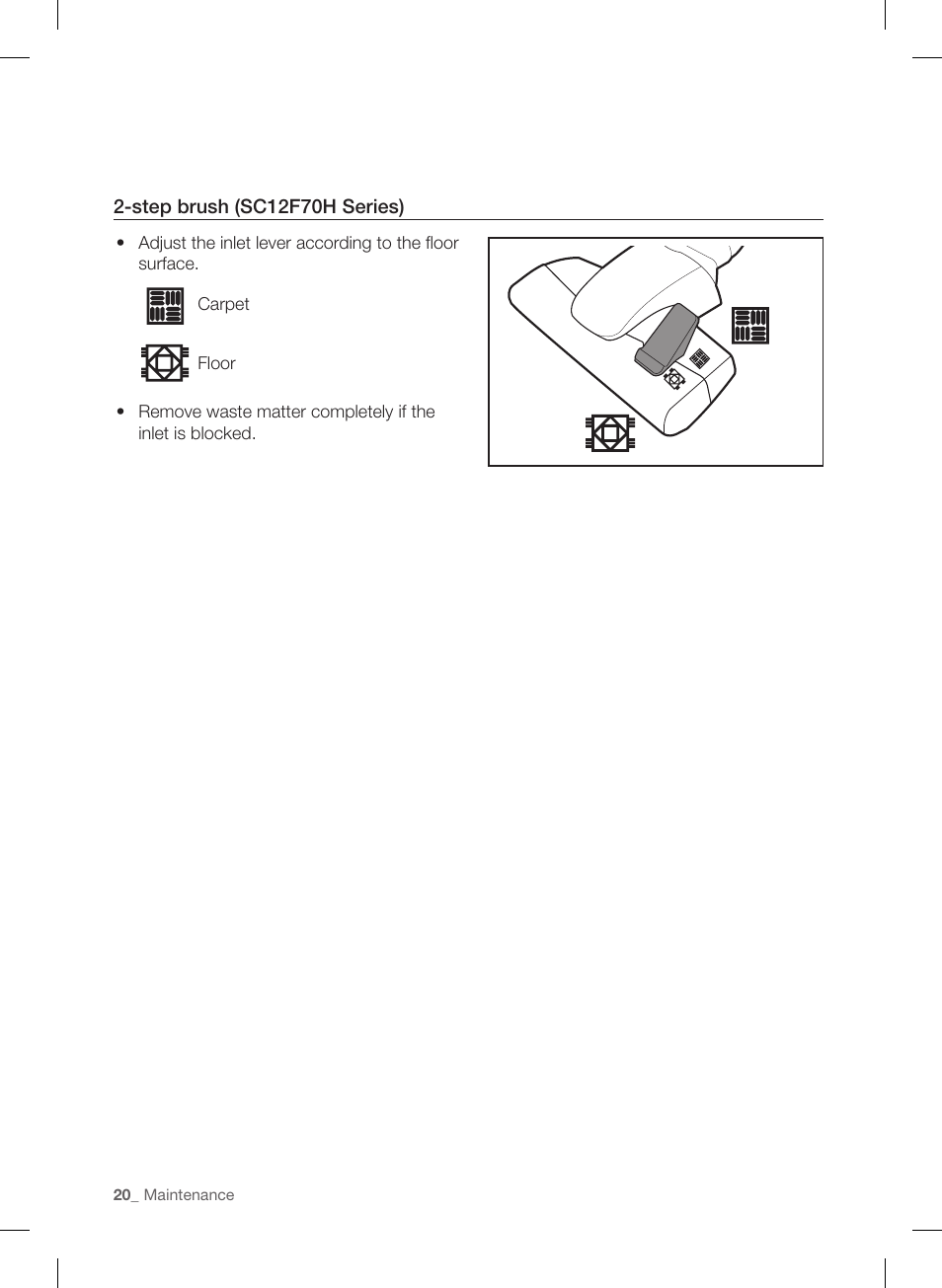 Samsung VC12F70HNHR-AA User Manual | Page 20 / 72