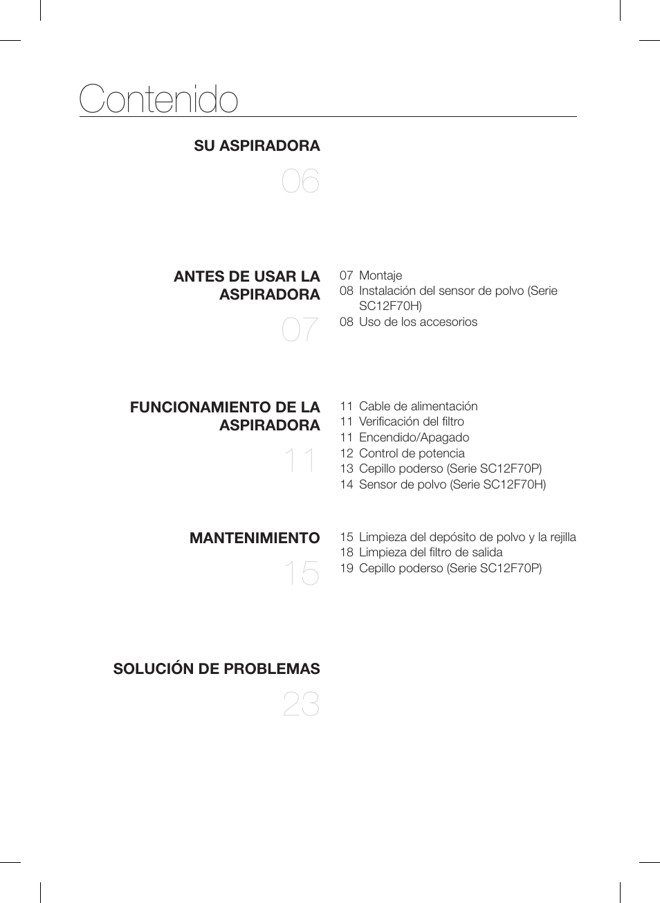 Samsung VC12F70HNHR-AA User Manual | Page 50 / 72