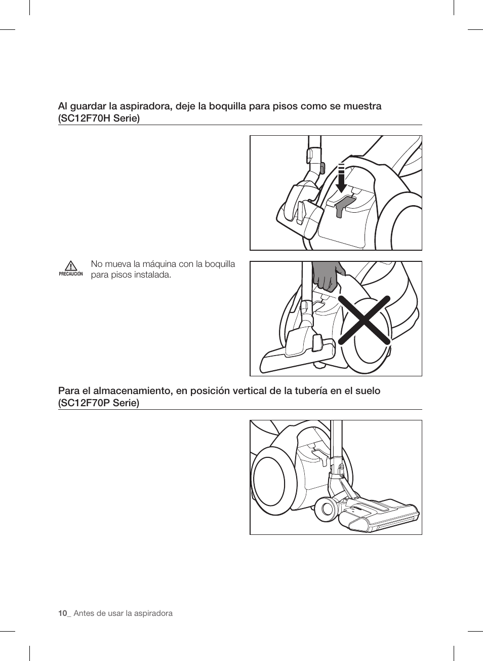 Samsung VC12F70HNHR-AA User Manual | Page 58 / 72