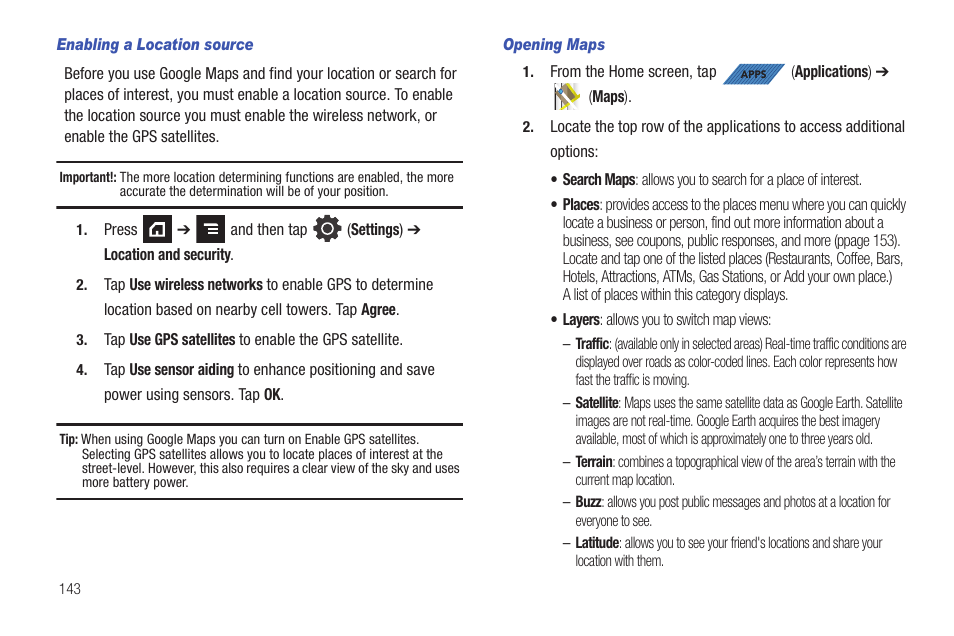 Samsung SGH-T839HAATMB User Manual | Page 148 / 262