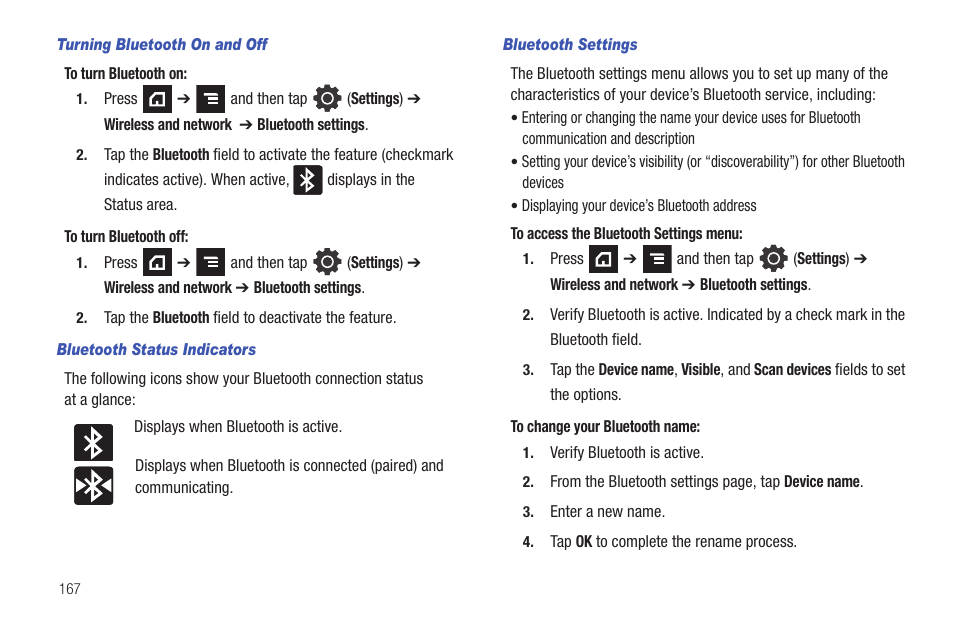 Samsung SGH-T839HAATMB User Manual | Page 172 / 262