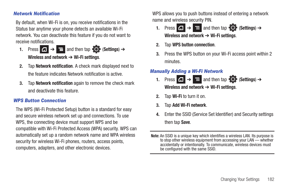 Samsung SGH-T839HAATMB User Manual | Page 187 / 262