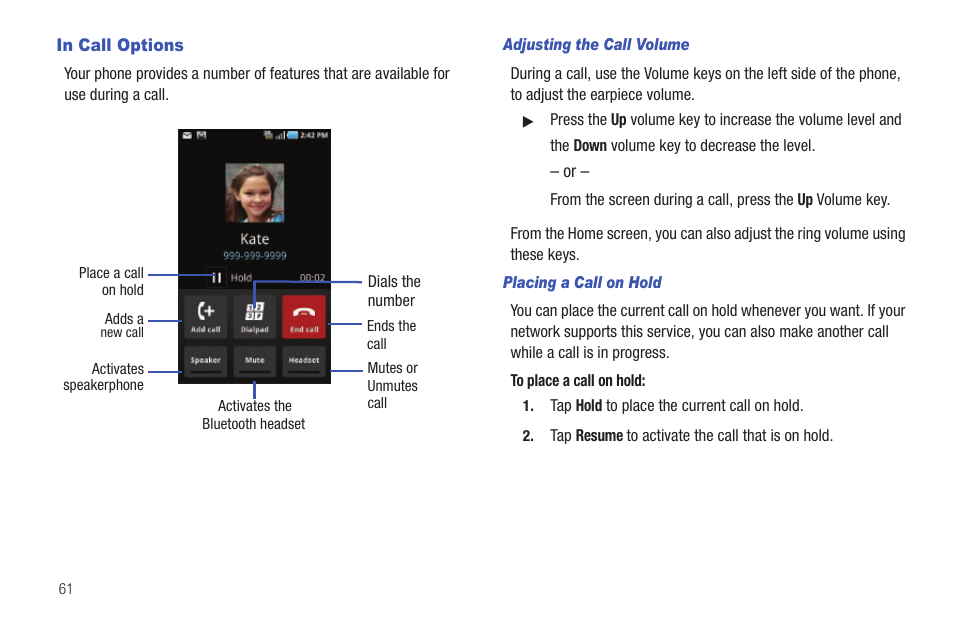 In call options | Samsung SGH-T839HAATMB User Manual | Page 66 / 262