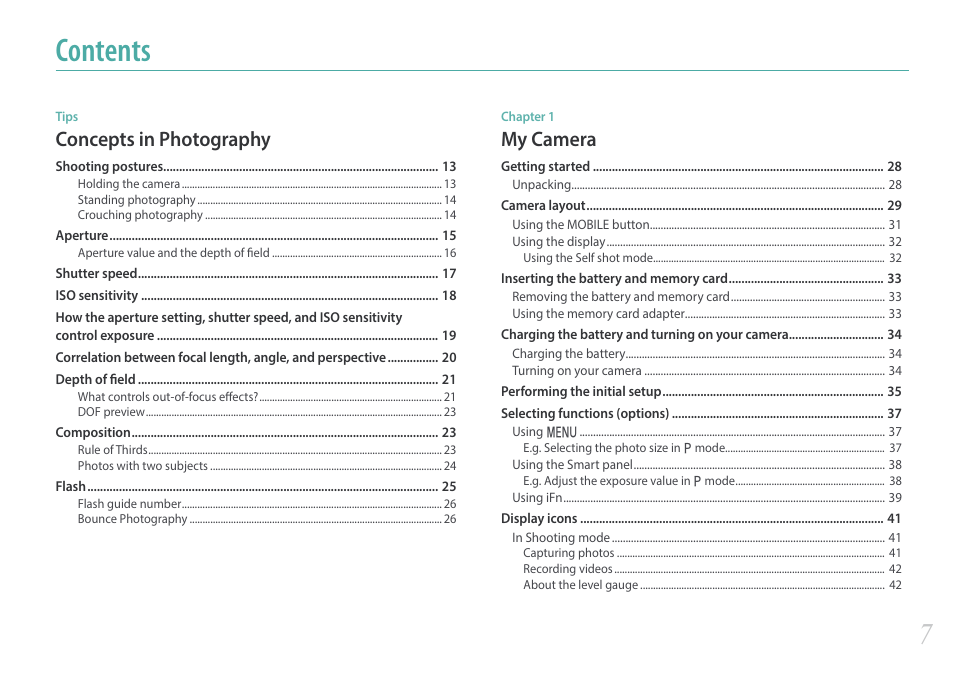 Samsung EV-NX3000BOIUS User Manual | Page 8 / 186