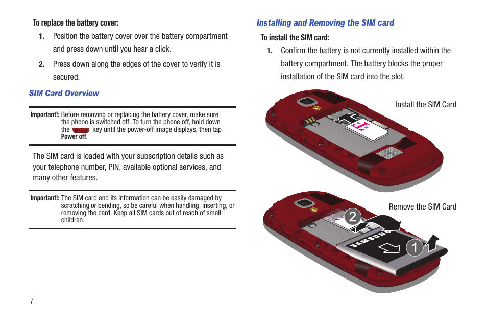 Samsung SGH-T589HBBTMB User Manual | Page 12 / 240