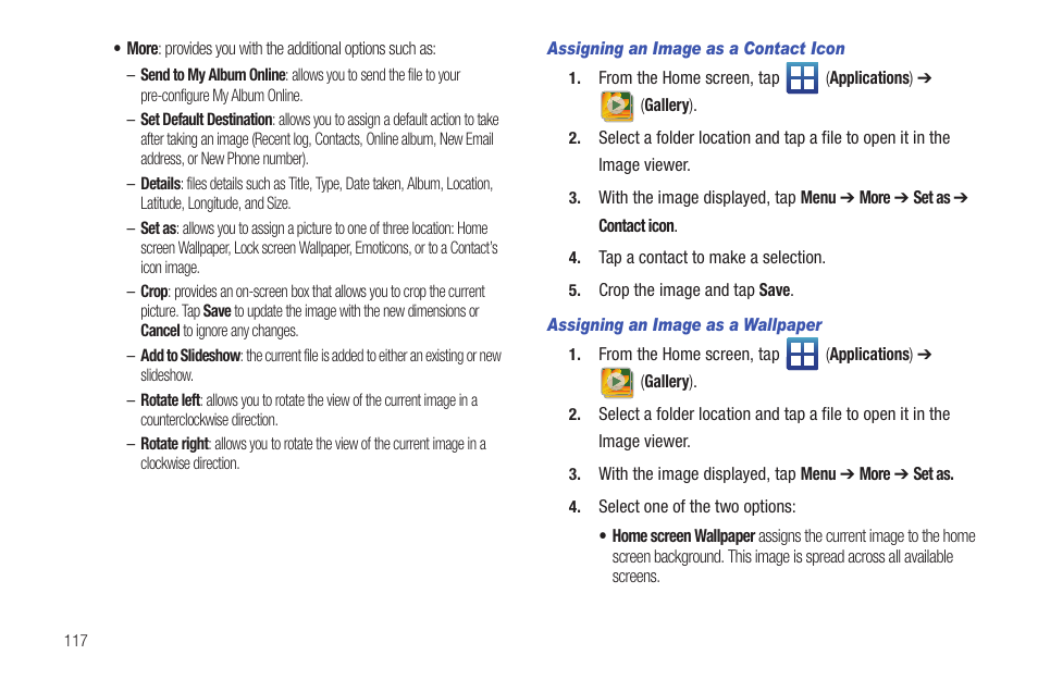 Samsung SGH-T589HBBTMB User Manual | Page 122 / 240