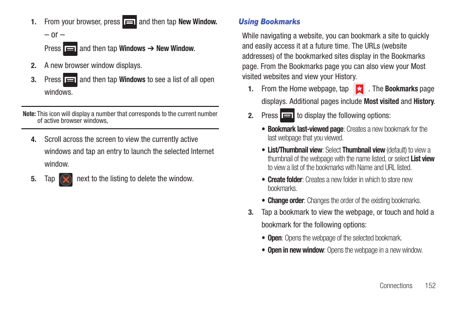 Samsung SGH-T589HBBTMB User Manual | Page 157 / 240