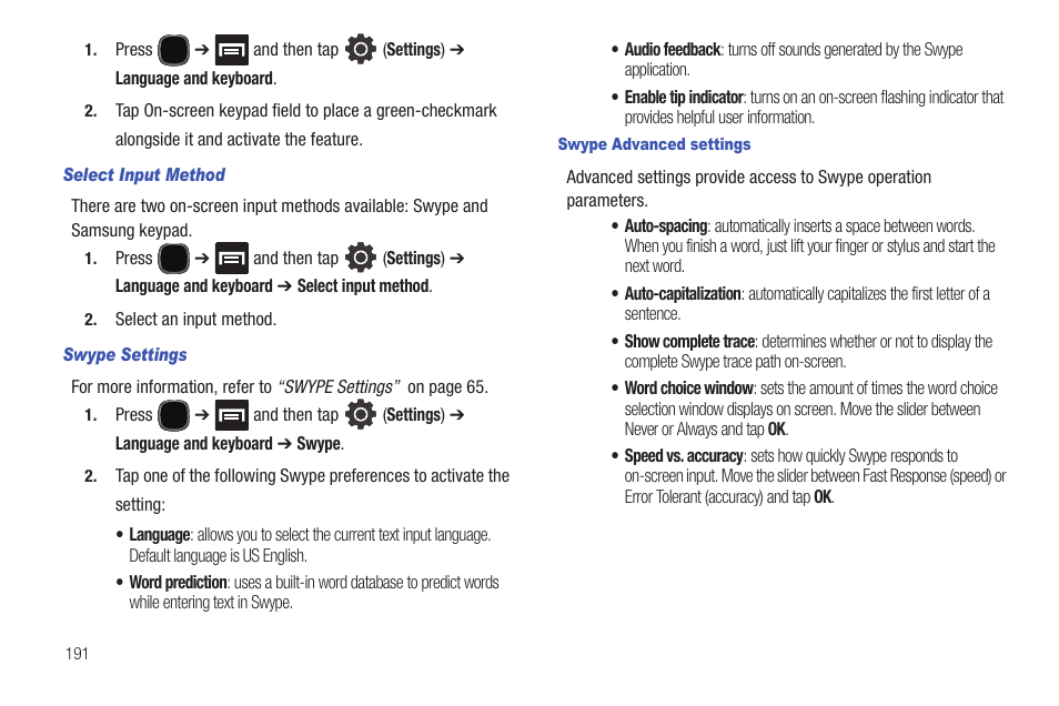 Samsung SGH-T589HBBTMB User Manual | Page 196 / 240