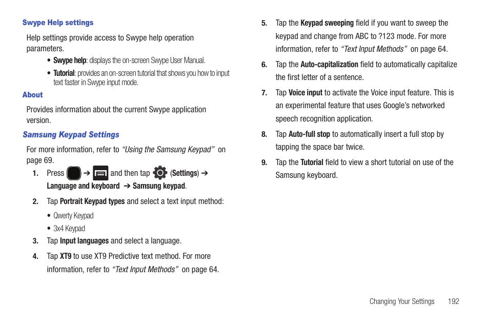 Samsung SGH-T589HBBTMB User Manual | Page 197 / 240