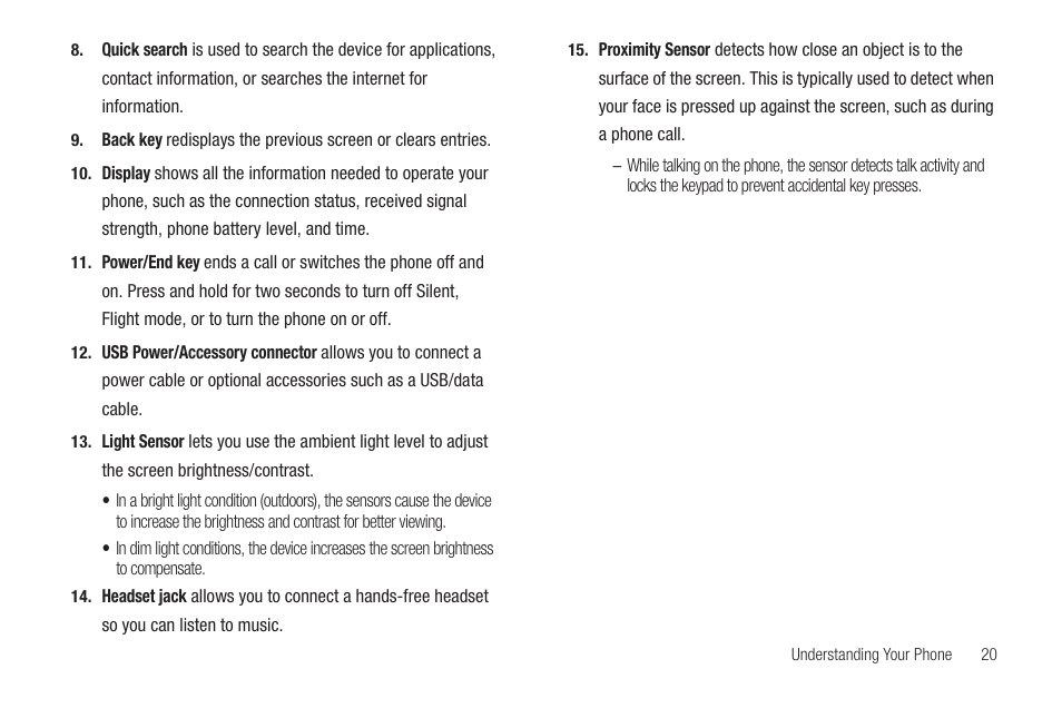 Samsung SGH-T589HBBTMB User Manual | Page 25 / 240