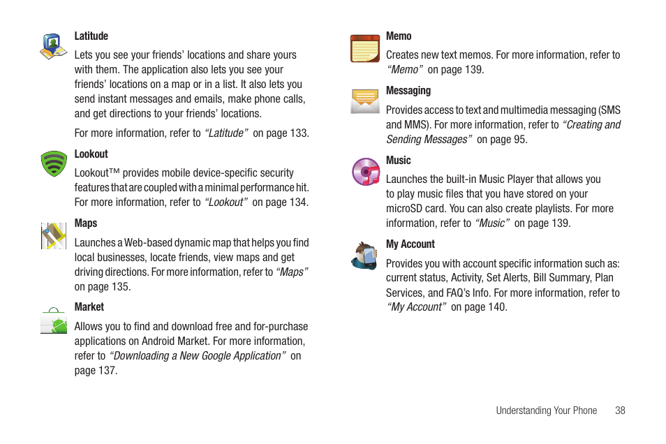 Samsung SGH-T589HBBTMB User Manual | Page 43 / 240